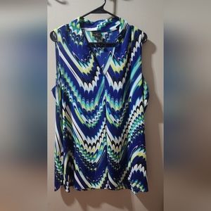 Worthington sheer tunic